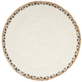 Home &amp; Lifestyle Linnet Round Jute Placemats
