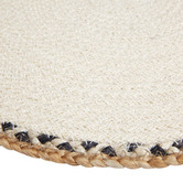 Home &amp; Lifestyle Linnet Round Jute Placemats
