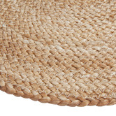 Home &amp; Lifestyle Willow Round Jute Placemats
