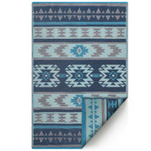 Home &amp; Lifestyle Blue Cusco Outdoor Floor Mat