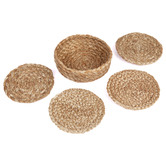 Home &amp; Lifestyle Natural Willow Jute Coasters