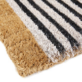 Home &amp; Lifestyle Natural Striped Nui Coir Doormat