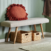Home &amp; Lifestyle Celeste Upholstered Bench