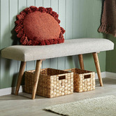 Home &amp; Lifestyle Celeste Upholstered Bench