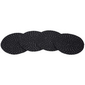 Home &amp; Lifestyle Deryn Hand Made Jute Round Placemats