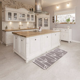 Home &amp; Lifestyle Deep Cavern Reversible Laundry &amp; Kitchen Mat