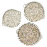 Home &amp; Lifestyle 3 Piece Mowdok Hand Made Tray Set