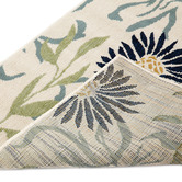 Home &amp; Lifestyle White Nicosia Floral Outdoor Rug