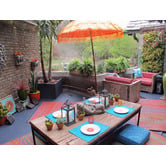 Home &amp; Lifestyle Multicolour Cancun Outdoor Rug