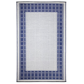 Home &amp; Lifestyle Midnight Blue Europa Power-Loomed Indoor &amp; Outdoor Rug