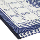 Home &amp; Lifestyle Midnight Blue Europa Power-Loomed Indoor &amp; Outdoor Rug