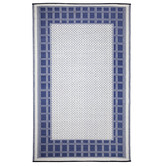 Home &amp; Lifestyle Midnight Blue Europa Power-Loomed Indoor &amp; Outdoor Rug