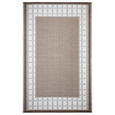 Home &amp; Lifestyle Chestnut &amp; Walnut Brown Europa Power-Loomed Indoor &amp; Outdoor Rug