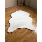 Home &amp; Lifestyle Hiroshima Faux Rabbit Fur Rug