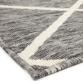 Home &amp; Lifestyle Grey Tucson Power-Loomed Indoor &amp; Outdoor Rug