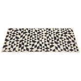 Home &amp; Lifestyle Black &amp; Cream Yuma Power-Loomed Indoor &amp; Outdoor Rug