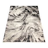 Home &amp; Lifestyle Black Tahiti Rhoxane Power-Loomed Rug