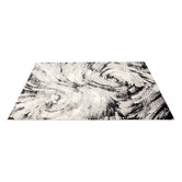 Home &amp; Lifestyle Black Tahiti Rhoxane Power-Loomed Rug