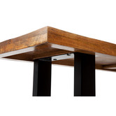 Home &amp; Lifestyle 2 Seater Nova Mango Wood Bench