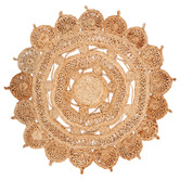Home &amp; Lifestyle Mimosa Jute Round Rug