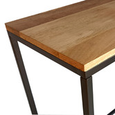 Home &amp; Lifestyle Agnie Mango Wood Console Table