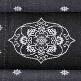 Home &amp; Lifestyle Black Oriental Indoor/Outdoor Rug