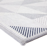 Home &amp; Lifestyle Blue &amp; Grey Annaba Power-Loomed Rug