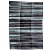 Home &amp; Lifestyle Black &amp; Blue Zenith Indoor/Outdoor Rug
