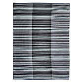 Home &amp; Lifestyle Black &amp; Blue Zenith Indoor/Outdoor Rug
