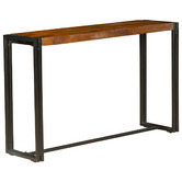 Home &amp; Lifestyle Astra Mango Wood Console Table