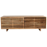 Home &amp; Lifestyle Leo Mango Wood TV Unit