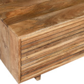 Home &amp; Lifestyle Leo Mango Wood TV Unit