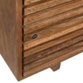 Home &amp; Lifestyle Leo Mango Wood TV Unit