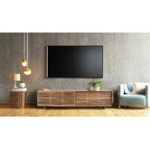 Home &amp; Lifestyle Leo Mango Wood TV Unit