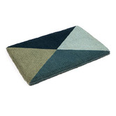 Home &amp; Lifestyle Blue Geometric Flag Doormat