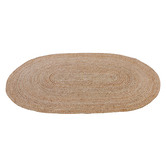 Home &amp; Lifestyle Natural Phoenix Jute Oval Rug