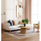 Home &amp; Lifestyle Multi-Coloured Maja Vintage-Style Area Rug