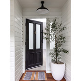 Home &amp; Lifestyle Natural Striped Nui Coir Doormat