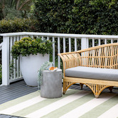Home &amp; Lifestyle Lime Nyoma Nikephor Power-Loomed Outdoor Rug