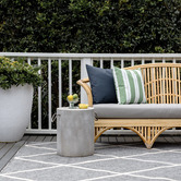 Home &amp; Lifestyle Grey Tucson Power-Loomed Indoor &amp; Outdoor Rug