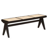 Home &amp; Lifestyle Shoki 3 Seater Mango Wood Bench