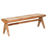 Home &amp; Lifestyle Shoki 3 Seater Mango Wood Bench
