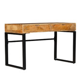 Home &amp; Lifestyle Lumino 2 Drawer Study Desk
