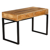 Home &amp; Lifestyle Lumino 2 Drawer Study Desk
