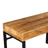 Home &amp; Lifestyle Lumino 2 Drawer Study Desk