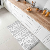 Home &amp; Lifestyle Grey Alexei Reversible Kitchen Mat