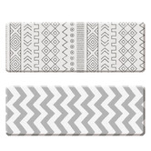 Home &amp; Lifestyle Grey Alexei Reversible Kitchen Mat
