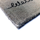 Home &amp; Lifestyle Grey Trueno Coir Doormat