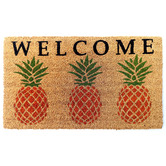 Home &amp; Lifestyle Welcome Pineapple Juna Coir Doormat