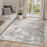 Home &amp; Lifestyle Brown Shikhar Machine Washable Rug